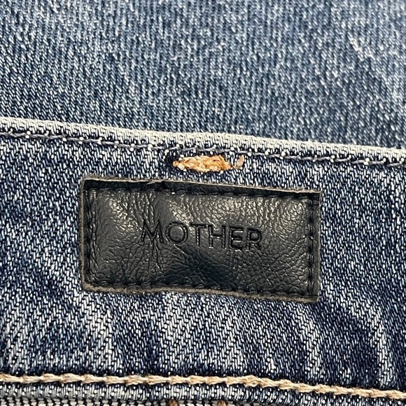 MOTHER The Hiker Hover Straight Leg Jeans Penny For Your Thoughts Button Fly 26 - Picture 14 of 14